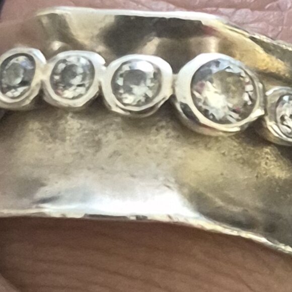 Silver spin me around ring size 8 - Picture 2 of 4